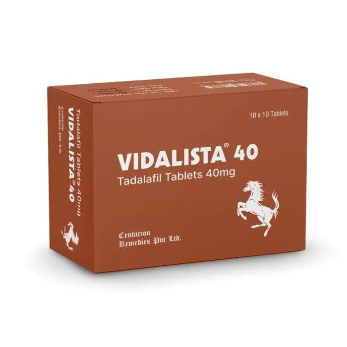 tadalafil 40mg (vidalista 40mg)