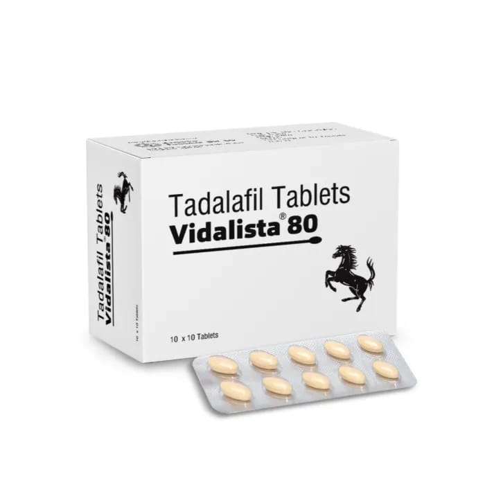 tadalafil 80mg (vidalista 80mg)